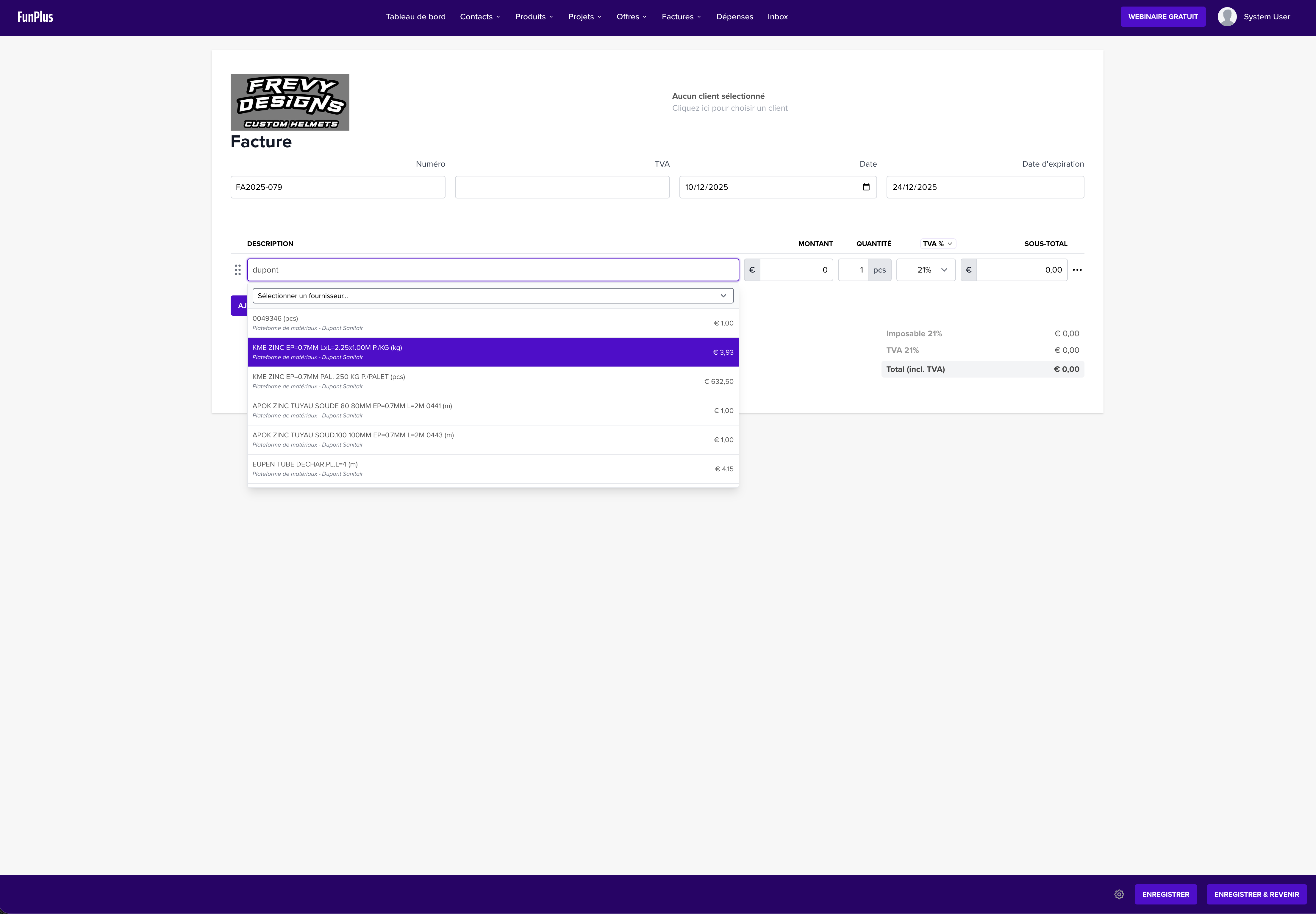 Recherche dans une ligne de document